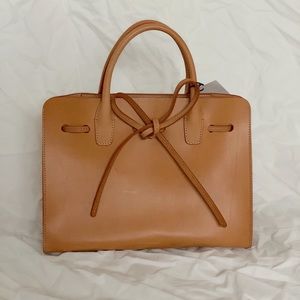 NWT Mansur Gavriel Vegetable Tanned Mini Sun Bag